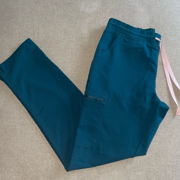 Figs Pants & Jumpsuits Figs Yola Scrub Pants In Caribbean Blue
